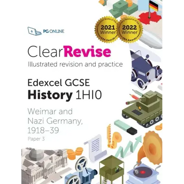 ClearRevise Edexcel GCSE History 1HIO Weimar and Nazi Germany
