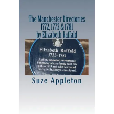 The Manchester Directories 1772, 1773 & 1781: by Elizabeth Raffald
