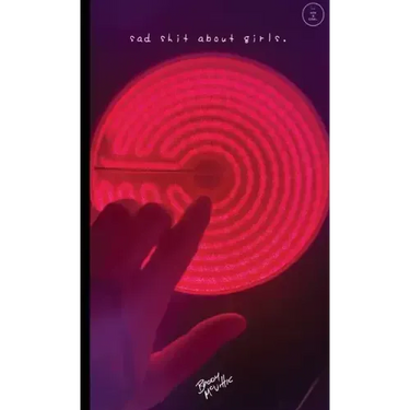 sad shit about girls.
