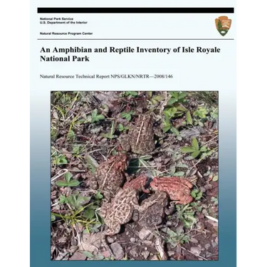 An Amphibian and Reptile Inventory of Isle Royale National Park