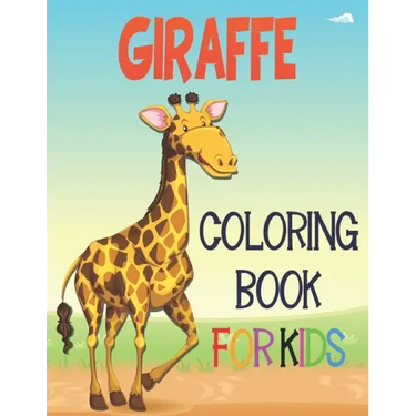 Giraffe Coloring Book For Kids: Adorable Giraffe Bunnies, Charming Easter Eggs for Stress Relief and Relaxation
