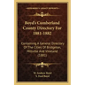 Boyd's Cumberland County Directory For 1881-1882: Containing A General Directory Of The Cities Of Bridgeton, Millville And Vineland (1881)
