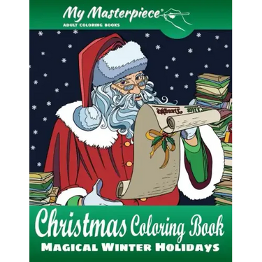 My Masterpiece Adult Coloring Books - Christmas Coloring Book: Magical Winter Holidays
