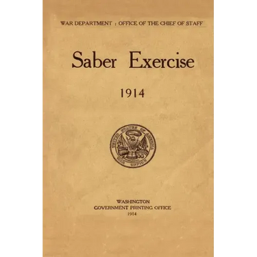 Saber Exercise 1914