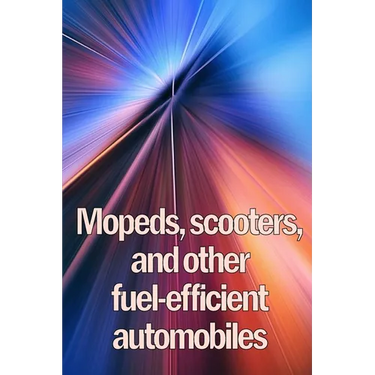 Mopeds, scooters, and other fuel-efficient automobiles: Lambretta and Vespa Motor Scooters Amazing Idea Gift