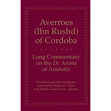 Long Commentary on the de Anima of Aristotle