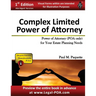 Complex Power of Attorney: Fillable Power of Attorney (POA Only) For Your Estate Planning Needs