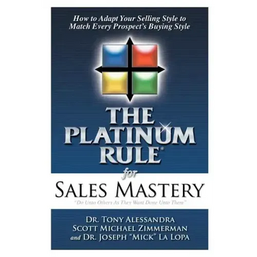 The Platinum Rule for Sales Mastery