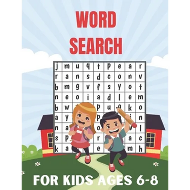 Word Search For Kids Ages 6-8: Connect The Word Search Puzzles Book For Smart Kids 6-8 8-10 Brain Workbook for Games, Puzzles, and Problem-Solving an