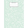 Marble Notebook A4: Mint Green College Ruled Journal