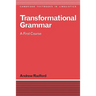 Transformational Grammar: Radford