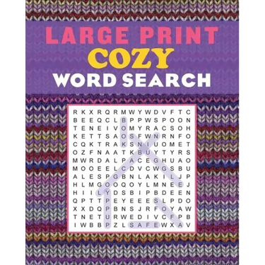 Large Print Cozy Word Search
