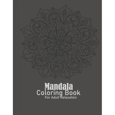 Mandalas Coloring Books for Adults Relaxation: Adult Coloring Books for Stress Relief and Relaxation, Skull Mandala