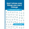Don't stress over things you can't change: Activity Book For Adults, Crossword, Word Search, Word Scramble, Maze and Kakuro with Solutions!