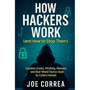 How Hackers Work (and How to Stop Them): Common Scams, Phishing, Malware, and Real-World Tactics Used by Cybercriminals