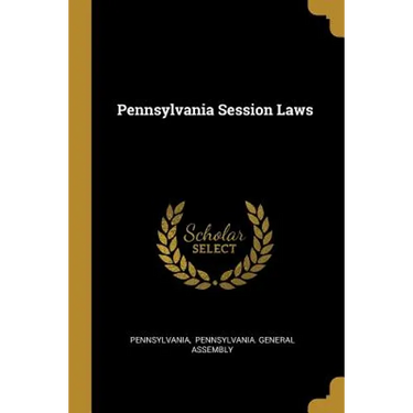 Pennsylvania Session Laws