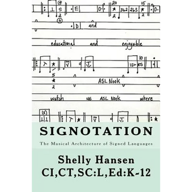 Signotation The Musical Architecture of Signed Languages: The Intersection of Signed Languages, Music and Mathematics