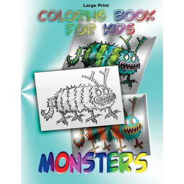 Coloring Book for Kids: Monsters