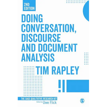 Doing Conversation, Discourse and Document Analysis