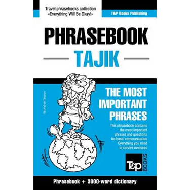 English-Tajik phrasebook and 3000-word topical vocabulary