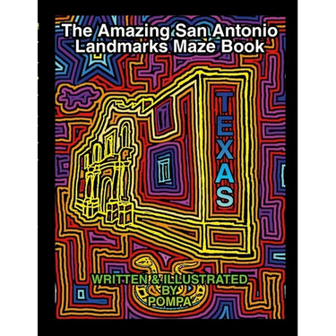 The Amazing San Antonio Landmarks Maze Book
