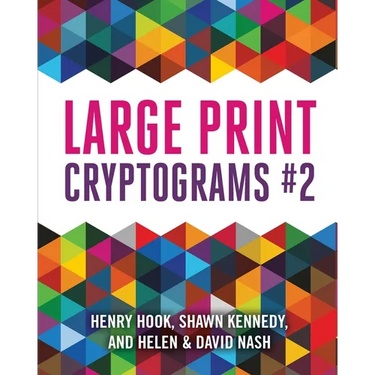 Large Print Cryptograms #2