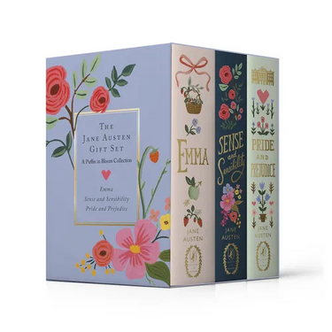 The Jane Austen Gift Set: A Puffin in Bloom 3-Book Collection: Pride and Prejudice, Emma, and Sense and Sensibility