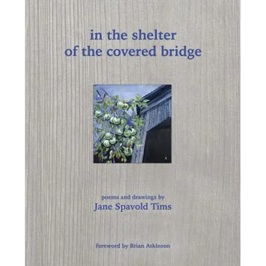 in the shelter of the covered bridge