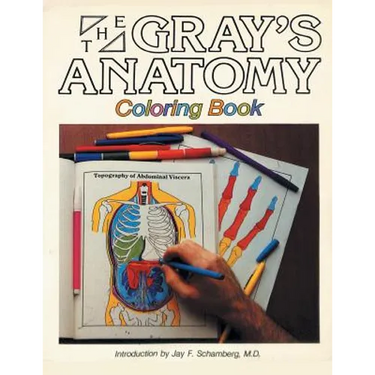 Gray's Anatomy Coloring Book