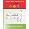 Criss-Cross For Adults Puzzles
