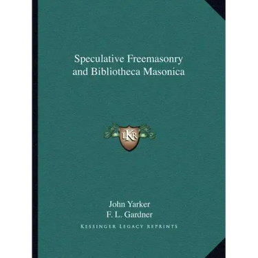 Speculative Freemasonry and Bibliotheca Masonica