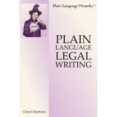 Plain Language Legal Writing