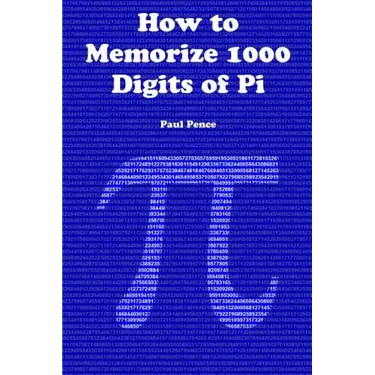 How to Memorize 1000 Digits of Pi