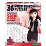 36 Word Search Puzzles with The American Sign Language Alphabet: Cool Kids Volume 01: Adjectives