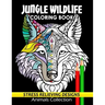Jungle Wildlife Coloring Book: Animals Adults Coloring Book Stress Relieving Designs Patterns