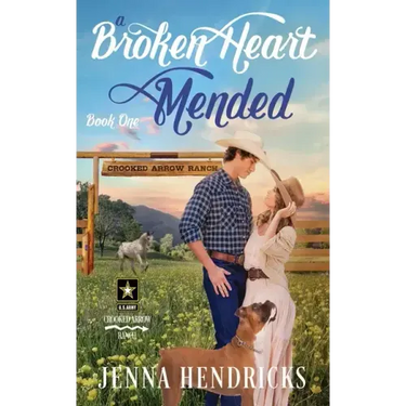 A Broken Heart Mended: A Military Sweet Cowboy Romance in Big Sky Country