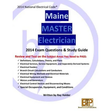 Maine 2014 Master Electrician Study Guide