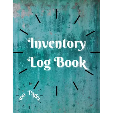 Inventory Log Book: Large Inventory Log Book - 100 Pages for Business and Home - Perfect Bound Simple Inventory Log Book for Business or P