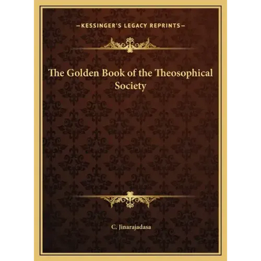 The Golden Book of the Theosophical Society