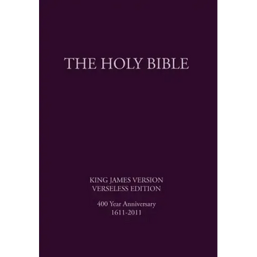 The Holy Bible, King James Version, Verseless Edition