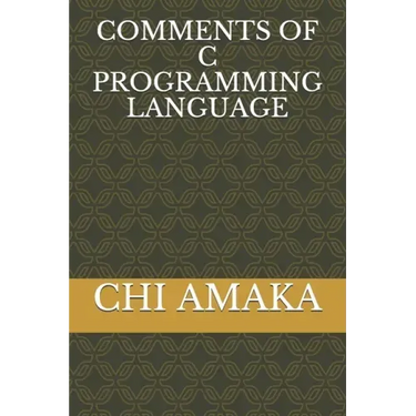 Comments of C Programming Language