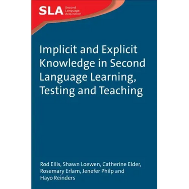 Implicit and Explicit Knowledge in Second Language Learning, Testing and Teaching