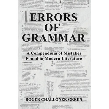 Errors of Grammar