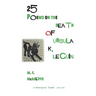 25 Poems on the Death of Ursula K. Le Guin