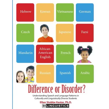 Difference or Disorder: Understanding Speech and Language Patterns in Culturally and Linguistically Diverse Students