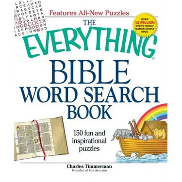 The Everything Bible Word Search Book: 150 Fun and Inspirational Puzzles