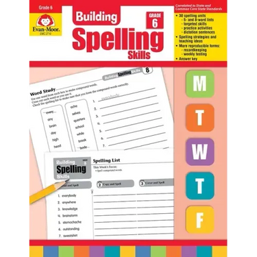 Building Spelling Skills, Grade 6 Teacher Edition