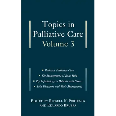 Topics in Palliative Care: Volume 3