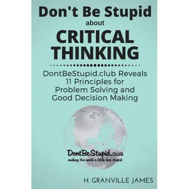 Don't Be Stupid about Critical Thinking: DontBeStupid.club Reveals 11 Principles for Problem Solving and Good Decision Making
