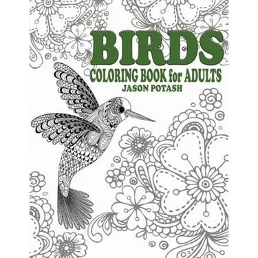 Birds Coloring Book For Adults